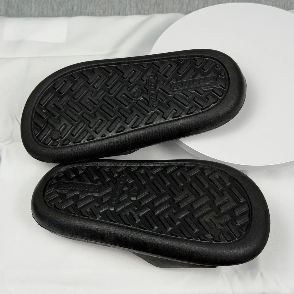 2 For 8 Dollars SALE Kids Black and Red Mario Brothers Slide Sandals